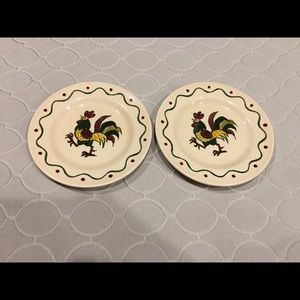 Poppy Trail-Bread Plates